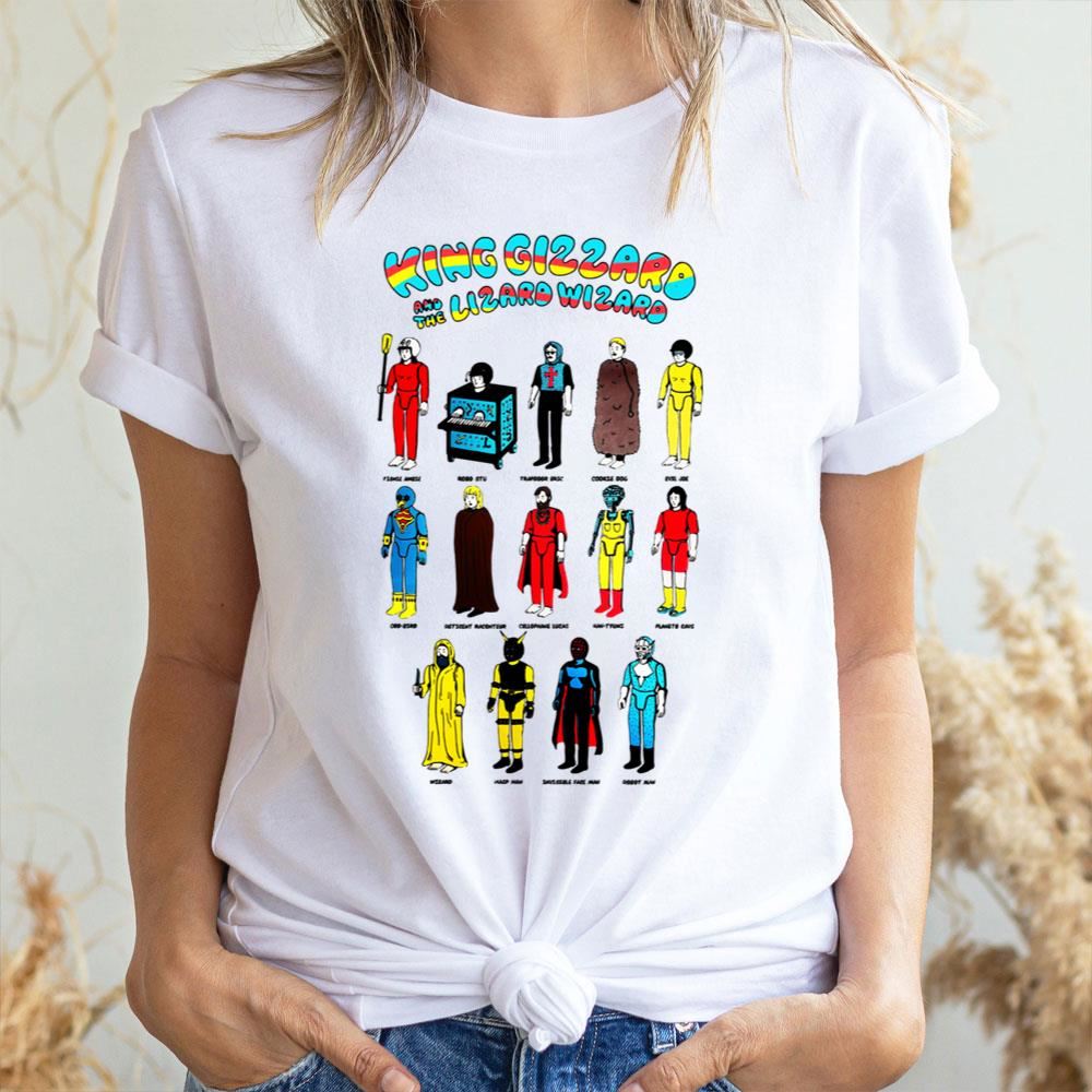 Cute King Gizzard And The Lizard Wizard Toys Awesome Shirts